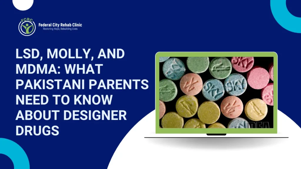 LSD, Molly, and MDMA: What Pakistani Parents Need to Know About Designer Drugs